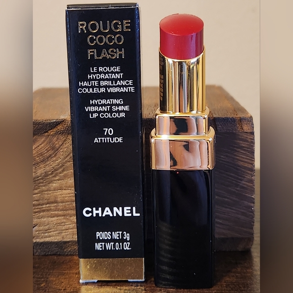 CHANEL ROUGE COCO FLASH LIP COLOUR - ATTITUDE - Picture 2 of 6